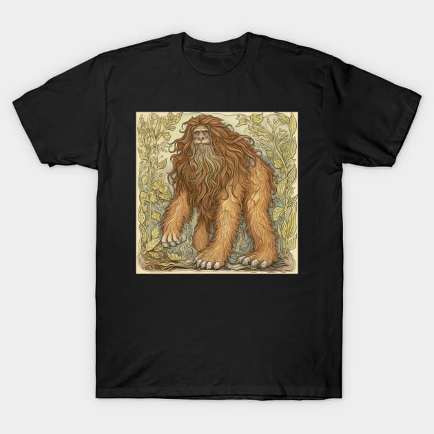 Bigfoot fantastic creature T-Shirt by ComicsFactory